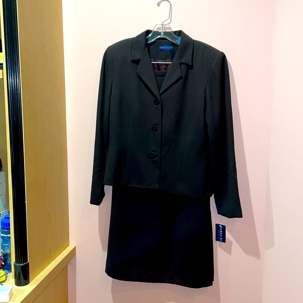 Two piece suit (skirt and blazer)